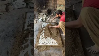 Crafting a 15kg Aluminum Decor Masterpiece | Traditional Sand Casting Process by a Skilled Artisan