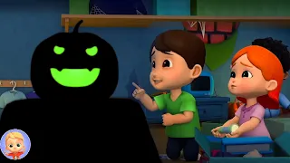 Monster In The Dark Nursery Rhyme & More Halloween Song for Babies