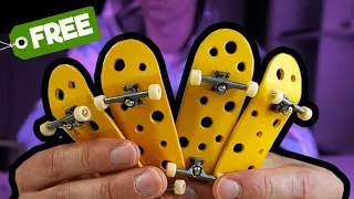 CRAZY CHEESE TECK-DECKS!?