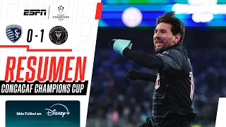 GOLAZO DE MESSI PARA DARLE EL TRIUNFO A INTER MIAMI EN LA IDA | Kansas City 0-1 I. Miami | RESUMEN