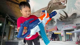 Trò Chơi Nhà Vui Chơi – Bạn Pin Làm Anh Hùng Ramboo ❤ ChiChi ToysReview TV ❤ Fun Song Vui Nhộn