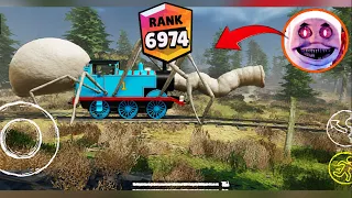 😰😱WILL I SURVIVE NEAR SPIDER TRAIN THOMAS RANK 6974?