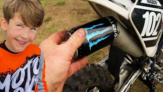 World's First Monster Energy Exhaust Pipe
