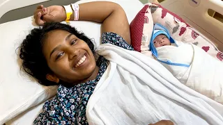 Kavi's Delevery 😍 Labour Room അകത്ത് കവിയും കുഞ്ഞും 😍 Baby Boy