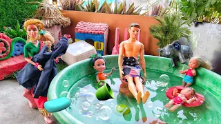 Barbie Routine in Indian village|gudiya wala Epi-189|Barbie barbie|barbie ki kahani