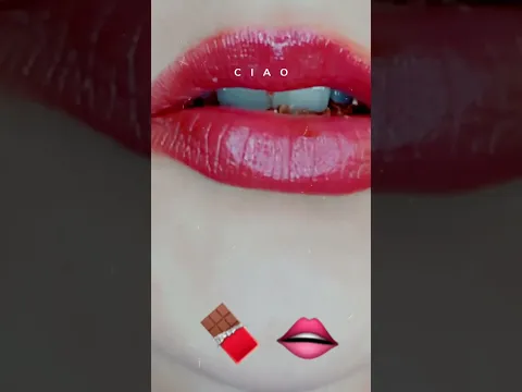 Chocolate lips asmr #shorts #asmr #viral @Funnidee