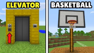 🔴GENIUS TikTok Minecraft Build Hacks! #1