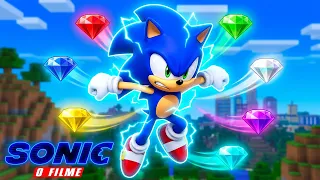 Minecraft : SONIC DIMENSÃO : O PODER DAS ESMERALDAS DO CHAOS O FILME