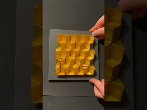Origami; Stone Board-150(Gold)