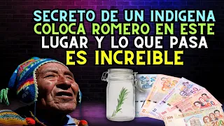 Secreto de un indígena coloca romero en este lugar y lo que pasa es increíble!
