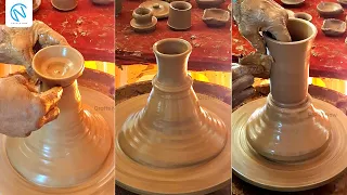 How to Make Clay Pot at Home | Clay Pot Making Ideas | Beautiful Craft Ideas with Clay | #craftsnow