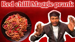 Red Chilii Maggi Se Kar Diya Prank 👹