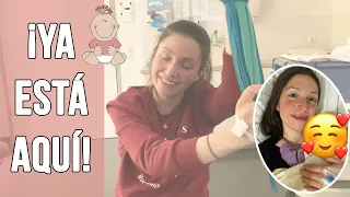 ¡YA NACIÓ! 👶🏻❤️ Mi parto en un hospital en Alemania 🇩🇪