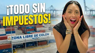 ¡TODO SIN IMPUESTOS! Compras baratas en la Zona Libre de Colón
