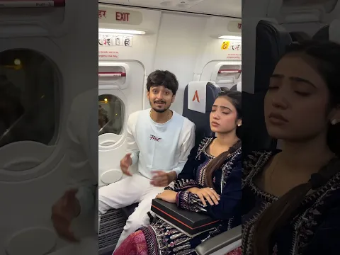 Ramu kaka v/s mem sahab Ep:- 17     Air hostess se ye kya baat boldi😰