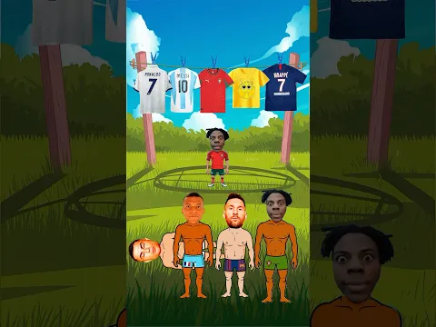De Quem São as Camisetas? Ronaldo vs Messi vs Mbappé vs Speed