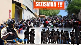 Gade sa Lapolis Fè Pèp Kanapevè Devan Primati! Anpil Bal Reyèl Anlè! Anpil Gaz Lakrimojèn