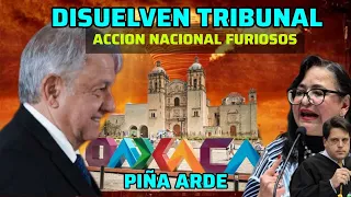 Obrador cumple su promesa y disuelve al tribunal