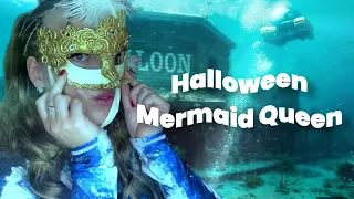 I Transformed into Atlantis Mermaid Queen for Halloween