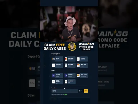 How to CLAIM RAIN.GG Code - Raingg Promo Code (2025) #cs2 #cs2skins #raingg #rainggpromocode #fyp