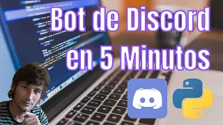 Crea un bot de Discord en python en 5 minutos SIN SERVIDOR!