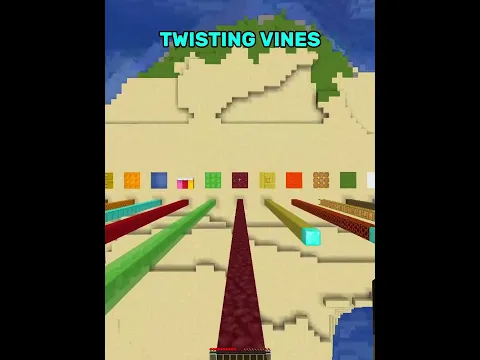 How much fall damage can Steve take on different type of blocks in #minecraft #minercraft #test