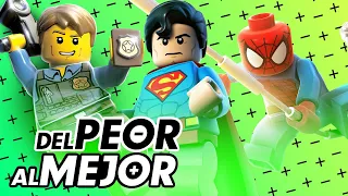 Ranking definitivo de todos los juegos de LEGO | Del Peor al Mejor