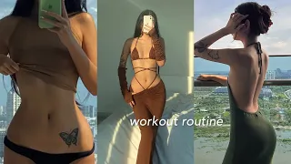 My workout routine 💕