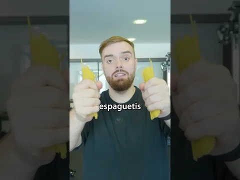 ¿Cuántos espaguetis puedo romper con mis manos?