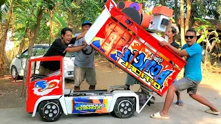 Truk Giga Sam Boncil_Bongkar Muatan