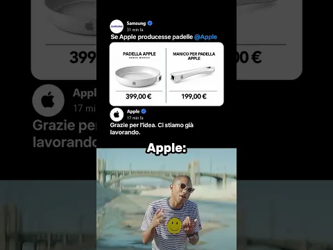 Samsung ha preso in giro Apple… e Apple ha risposto così 💀