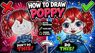 HOW TO DRAW POPPY DOLL PLAYTIME 