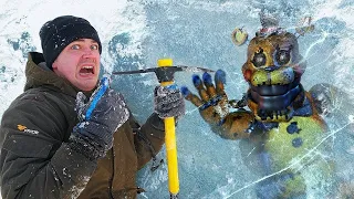 We Found Animatronics Trapped in Ice. How did they get under the ice?