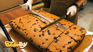 Cream bomb! giant Castella (cheese, chocolate)