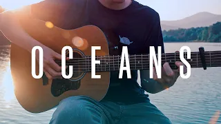 Oceans (Where Feet May Fail) - Hillsong United | Fingerstyle Guitar Cover (With Tabs) | Titus Major
