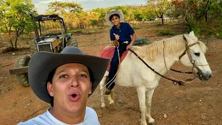Mostrei pro meu irmão que existe vida fora do celular e olha no que deu!
