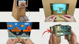 4 INCRÍVEIS JOGOS DE PAPELÃO QUE VOCÊ PODE FAZER EM CASA