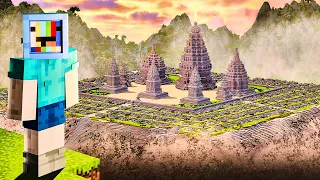 Membuat Candi Prambanan di Minecraft Hardcore