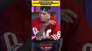 SANTA FE KLAN ASÍ CONSIGUIÓ SUS PRIMEROS CONCIERTOS‼️😱#santafeklan #mexico #usa #chile #cdmx