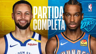 NBA 2024-25: Golden State Warriors x Oklahoma City Thunder | Jogo Completo
