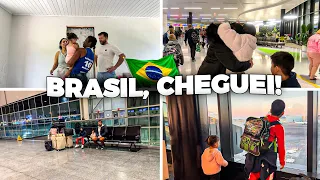 CHEGAMOS NO BRASIL | VLOG DA NOSSA VIAGEM | COMO FOI PASSAR NA ALFÂNDEGA