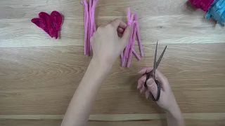 Let's make a beautiful flower together to give to the one we love!