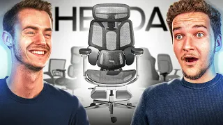 UNE CHAISE À 40€ VS CHAISE ERGONOMIQUE À 1200€ ! (HBADA E3)