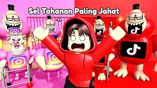 YUTA DIKURUNG DI PENJARA PAK BERRY TIKTOK VS INSTAGRAM! - ROBLOX INDONESIA