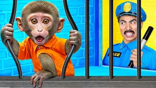 Affen Entkommen aus dem Haustiergefängnis von Multi DO Smile