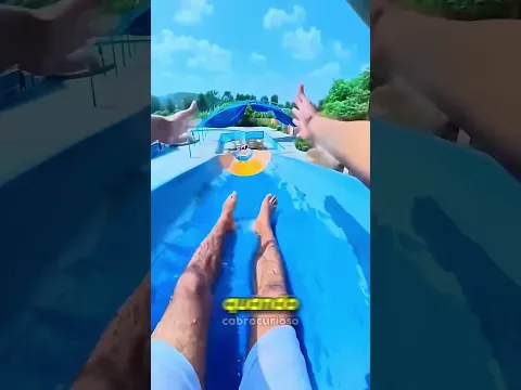 Esse foi o TOBOGÃ mais ESTRANHO que ele já viu!