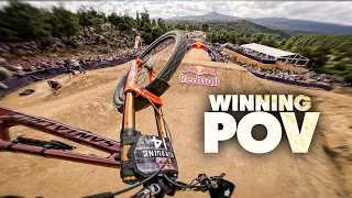 MIND-BLOWING WINNING POV from Jackson Goldstone 🏆  | Red Bull Hardline Tasmania 2025