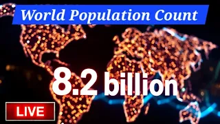 LIVE: 2025 World Population Count