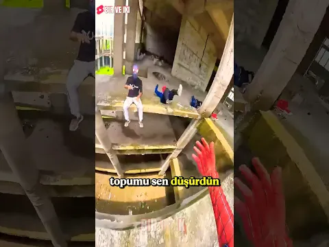 Çorumlu Spider-Man Topu Kurtardı! 😱