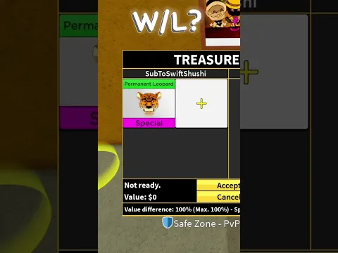 What do players trade for perm Leo #bloxfruits